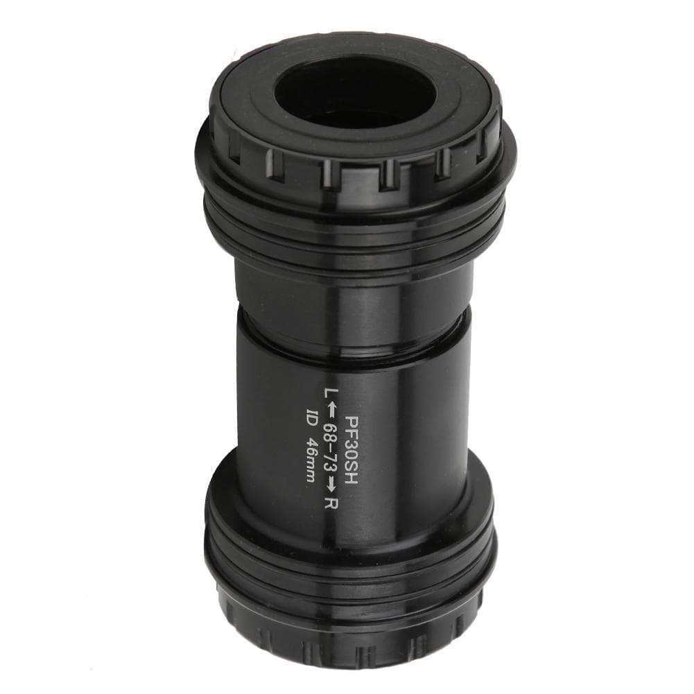 PF30 Alloy Bike Integrated Thread Screw In Locking Bottom Bracket 46MM for Crankset Bicycle