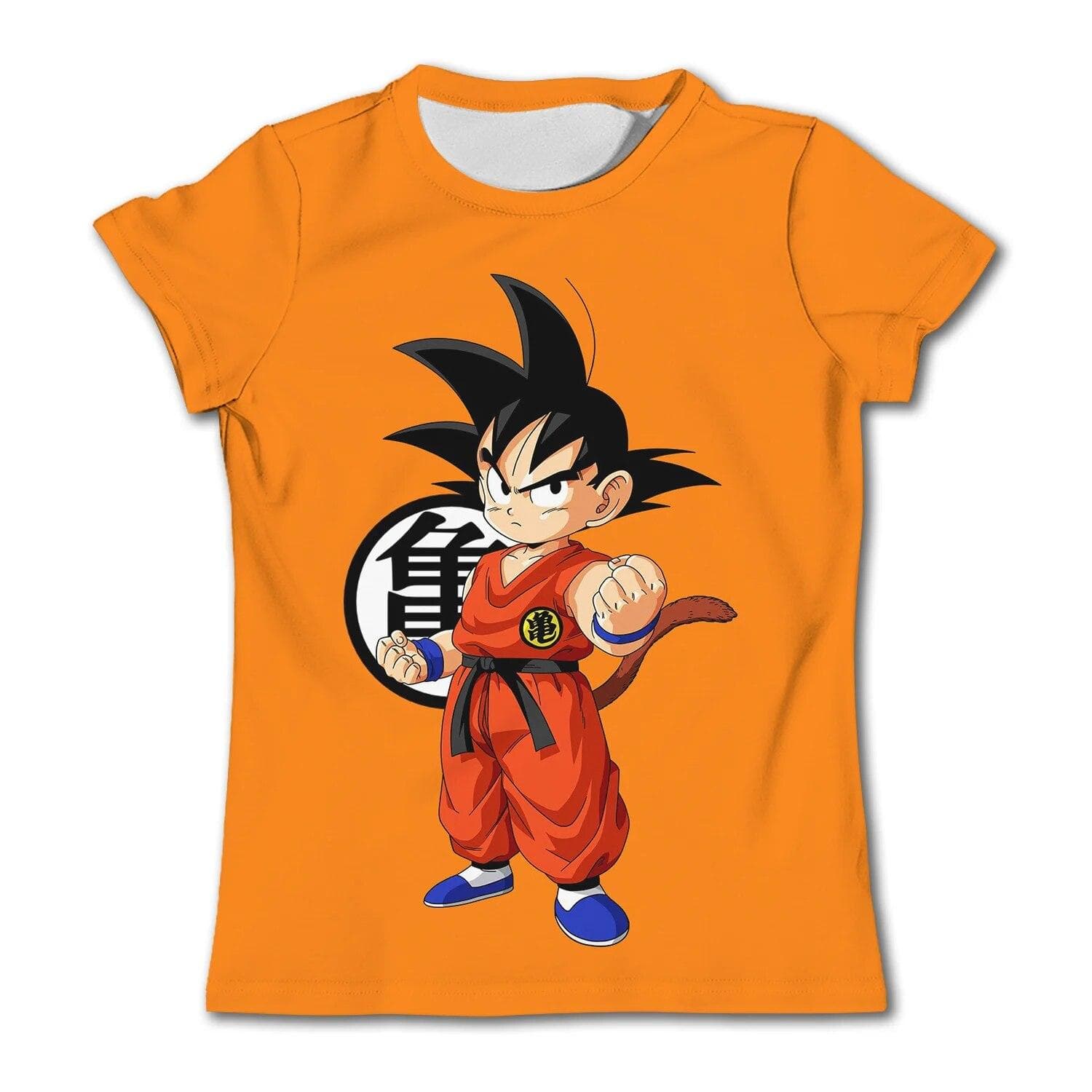 Men's T-shirt Anime Dragon Ball Z T-shirts Kids Boys Clothes Tops Tees Children's Clothing Summer Short Sleeve Man Tee Shirts XL