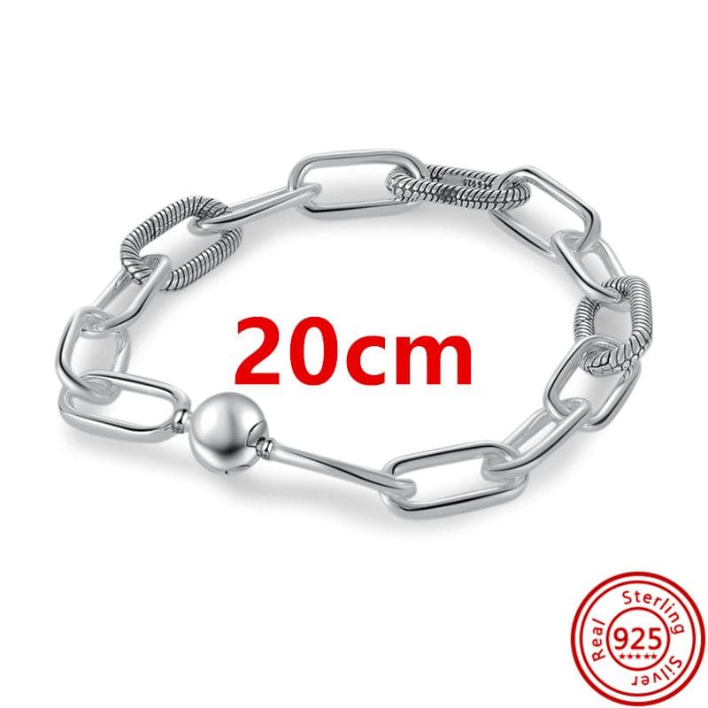New Me Series Two-ring Connector Links Lucky Mini Charm Beads Fit Original Me Bracelet&Necklace Women Jewelry Gift