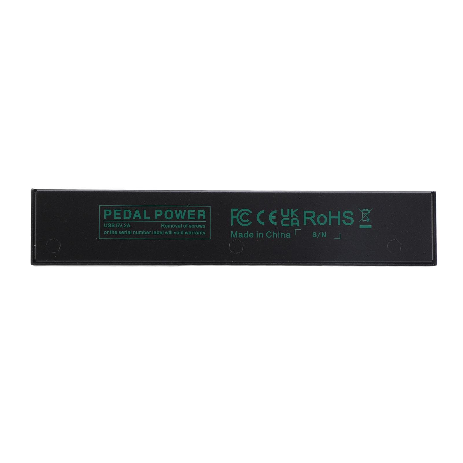 Guitar Pedal Power Supply 8 Isolated Outputs 9V Aluminium Alloy Effect Pedal Board Power Supply