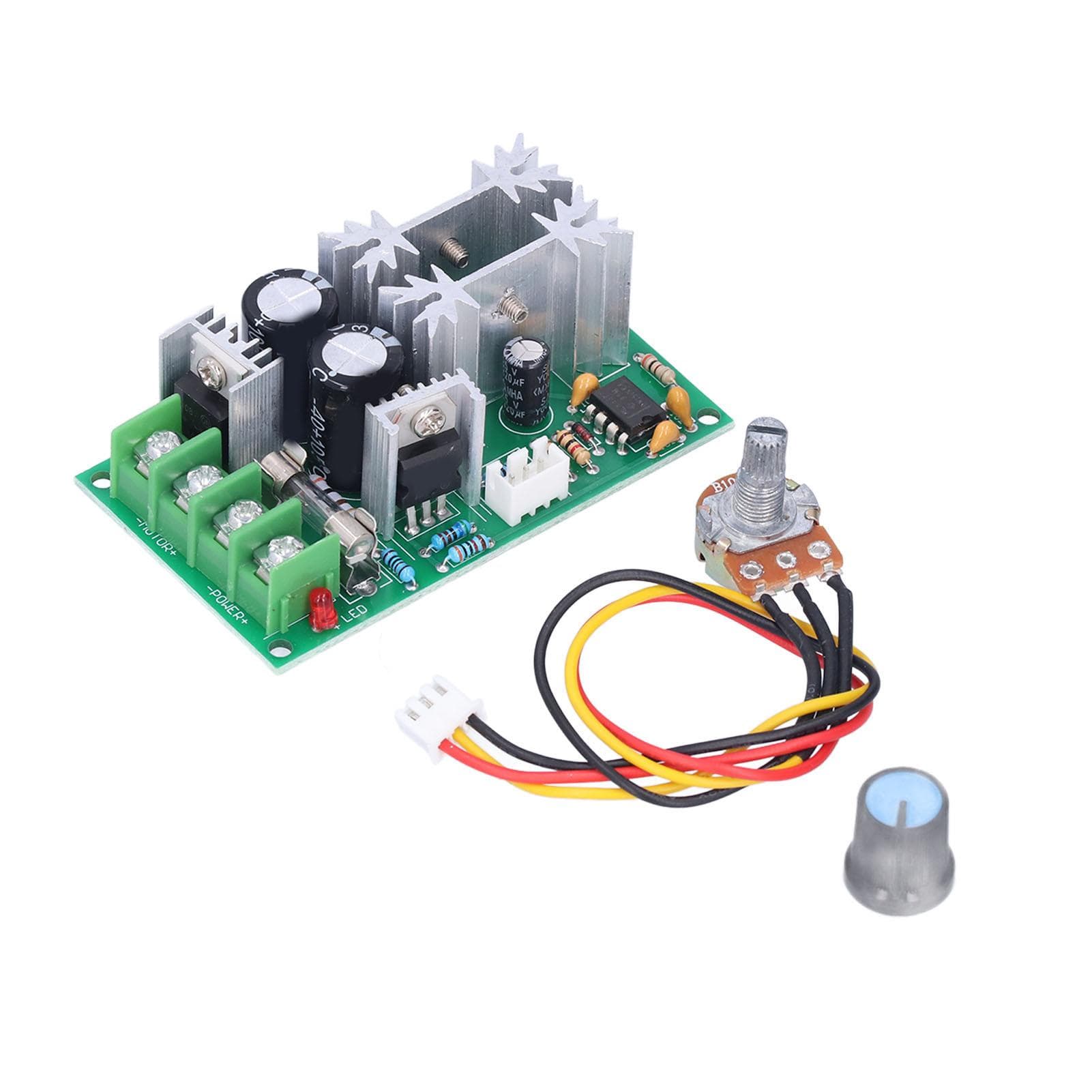 Motor Speed Controller Switch PWM Electronic Governor High Power Drive Module DC10?60V 20A