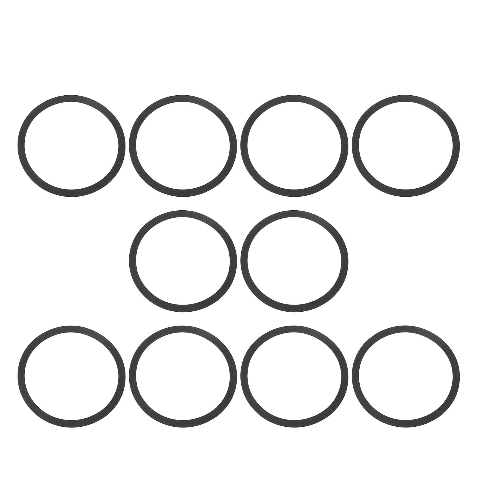 10 Pcs Speaker Seal Gasket EVA Shockproof Noise Reduction Antislip 190mm OD Speaker Sealing Ring