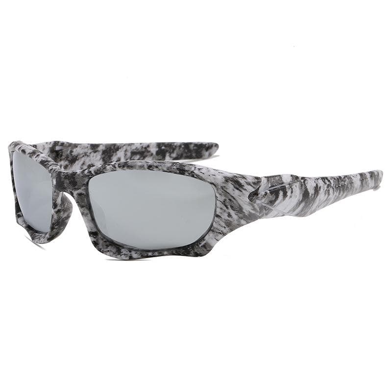 Men's Polarized Tactical Windproof Sunglasses - Military Green, Sports Style Non-Polarized