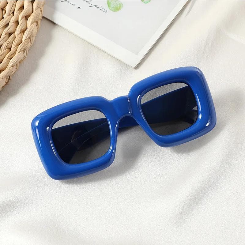 1/3-12 Years Y2K Retro Square Sunglasses for Boys Girls Candy Color Sun Glasses Kids Children Eyewear 3-12 Years