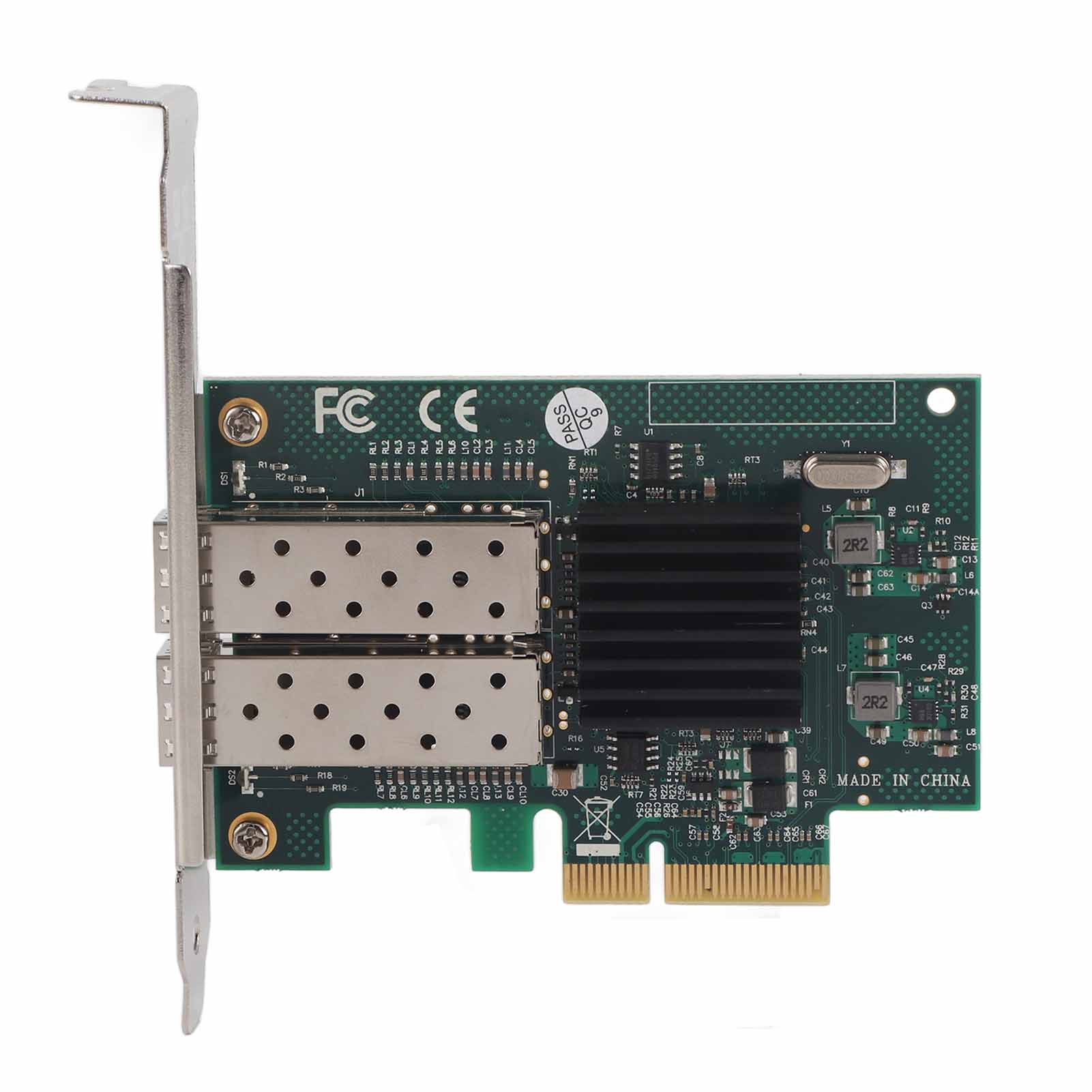 Dual Port Fiber GigabiT network Card Adapter for Intel 82576EB PCI-E X4