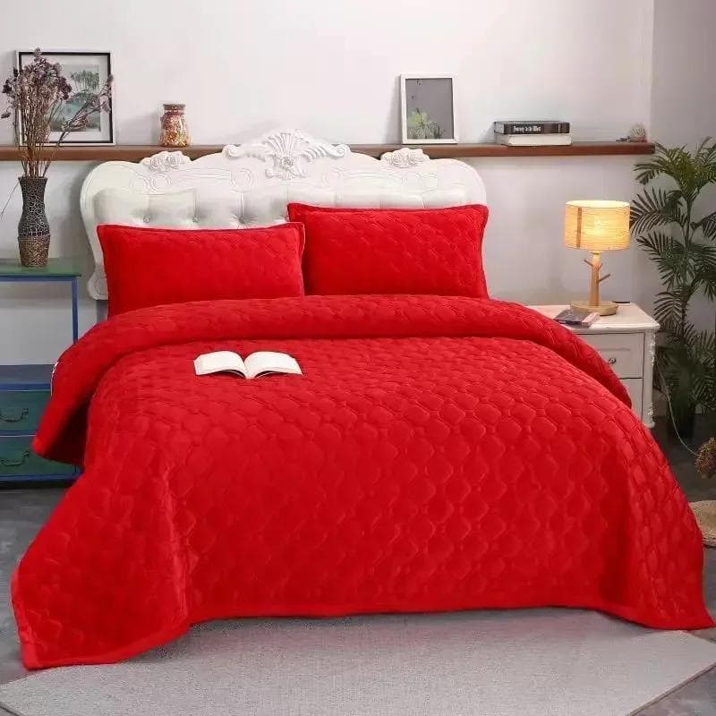 Fleece Blanket Supper Soft Flannel Bedspread on The Bed Winter Warm Thick Blankets for Double Bed 240x260cm Bed Cover 250x230cm 1pc