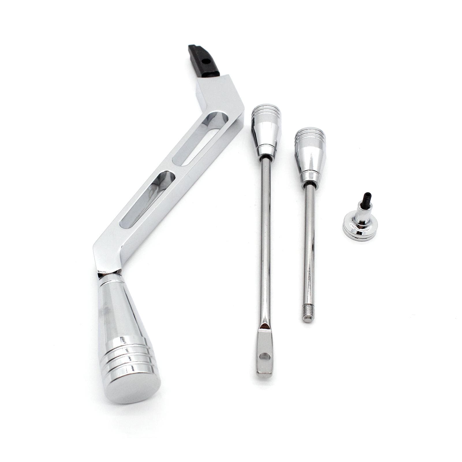 Column Shifter Lever Turn Signal Hazard Tilt Kits Replacement for GM Chevy Olds Buick type 1 silver