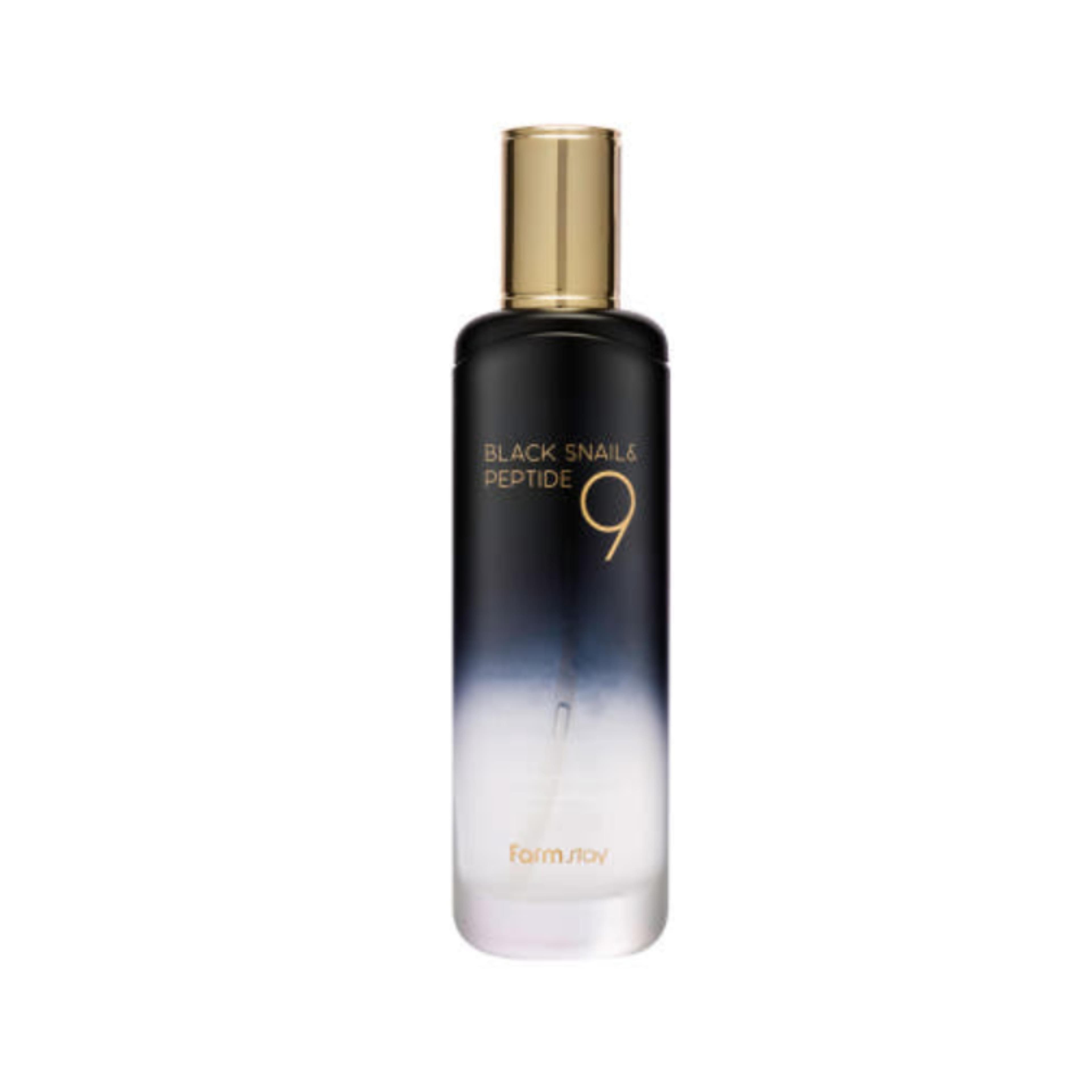 FARM STAY Black Snail & Peptide 9 Perfect Toner 120ml (3 Options) 1pcs