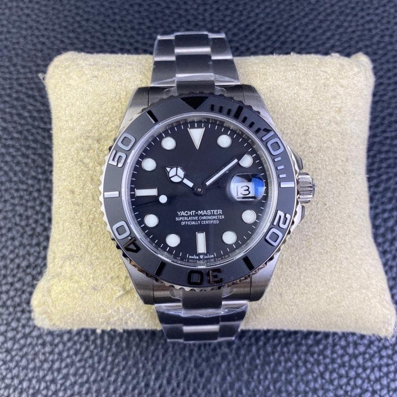 Rolex Yacht Grey Automatic Men's Watch with Large Dial