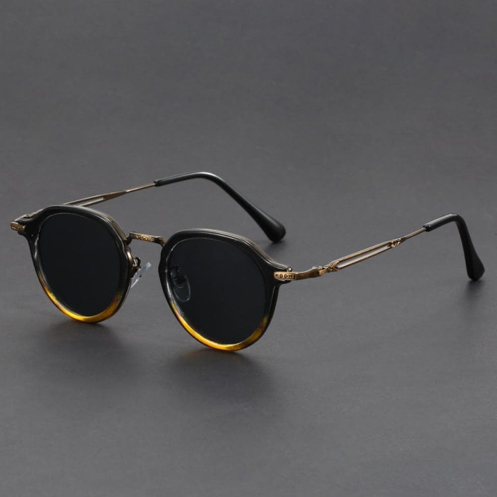 Handmade Tortoise Acetate Metal Leg Shades Frame Oval Square Men Ladies Classical Eyeglasses High Quality