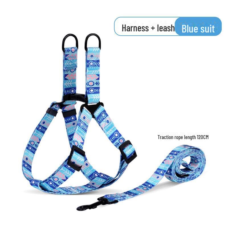 Cross-Border Vest Style Dog Leash for Medium & Large Breeds