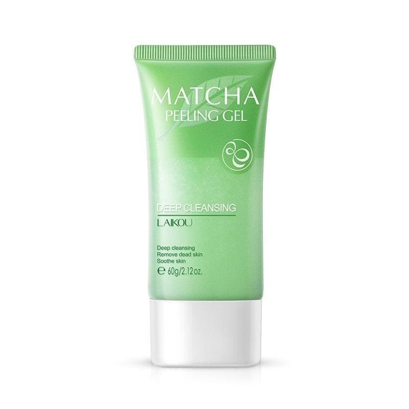 LAIKOU Matcha Exfoliating Peeling Gel Facial Scrub Moisturizing Whitening Nourishing Repair Scrubs Face Cream Skin Care 60g