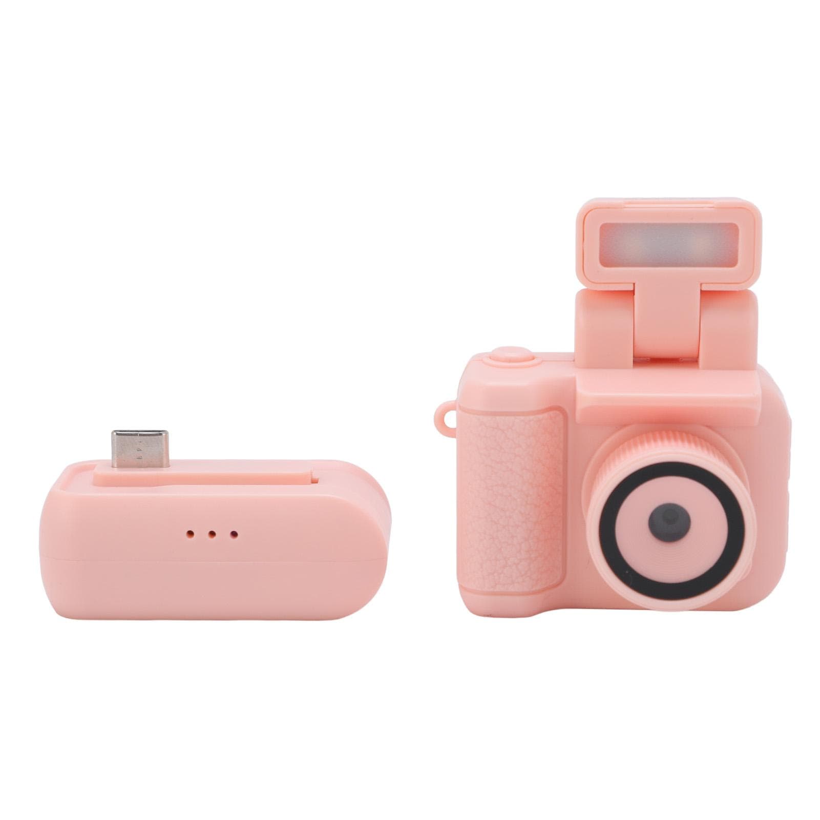 HD Digital Camera 1080P 1.44in Screen Portable Lightweight Compact Camera for Travel Campus Life pink