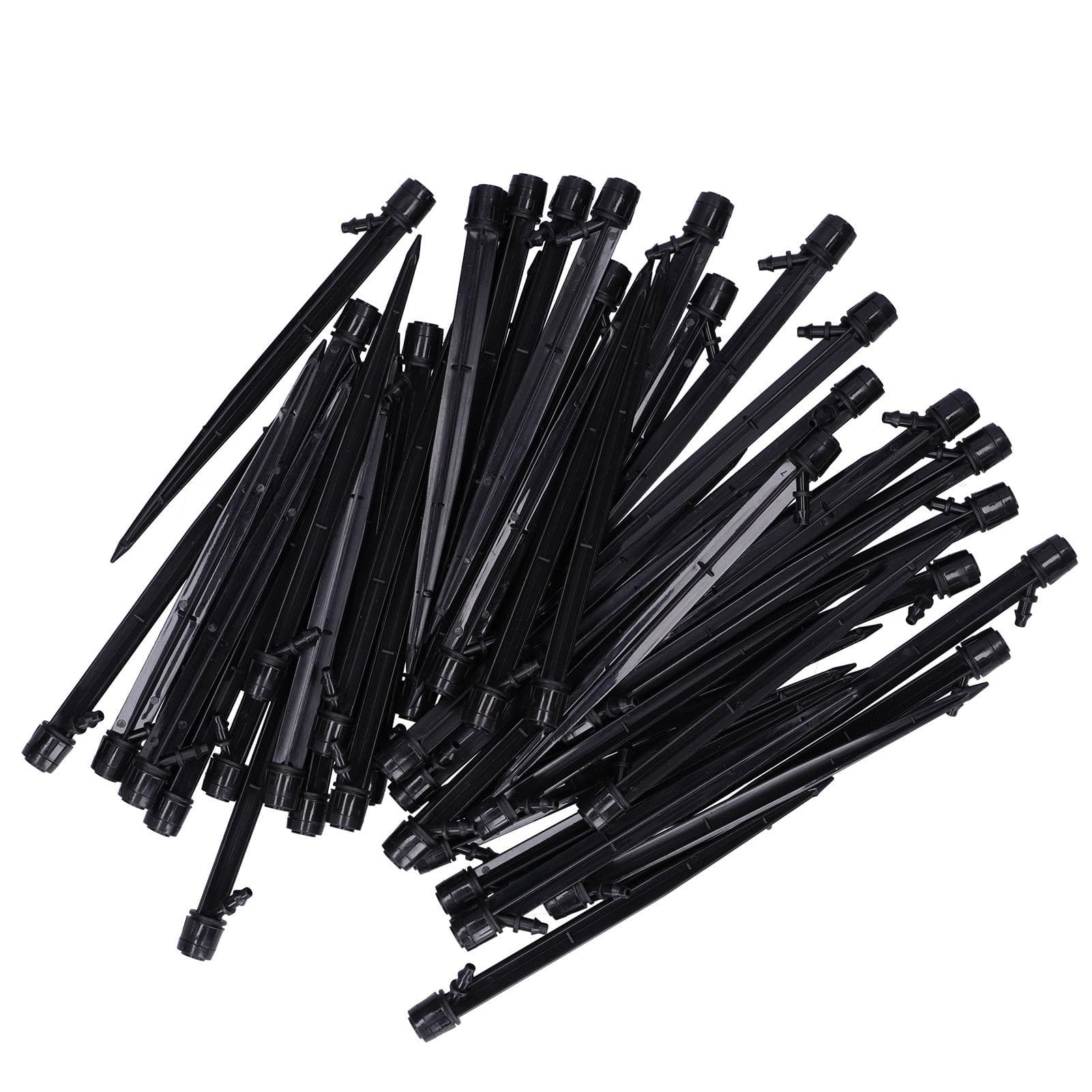 50PCS 1/4 Ground Insert Type Irrigation Dripper Drip Sprinkler for Garden Watering System