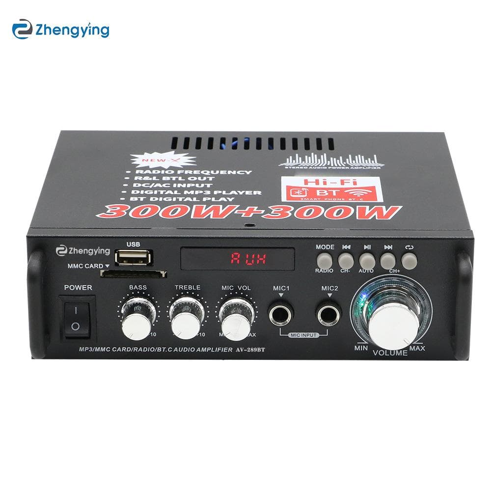 Speaker Amplifier Professional High Power Home Bluetooth Digital HiFi Stereo o Amplifier