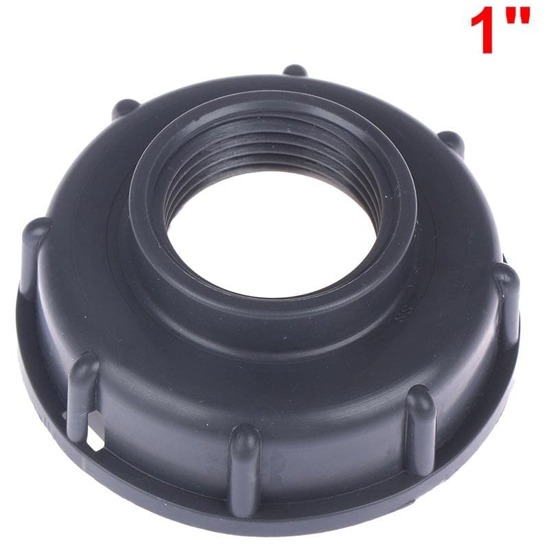 Durable Ibc Tank Fittings S60X6 Coarse Threaded Cap 60Mm Female Thread To 1/2 , 3/4 , 1 Adapter Connector 1”