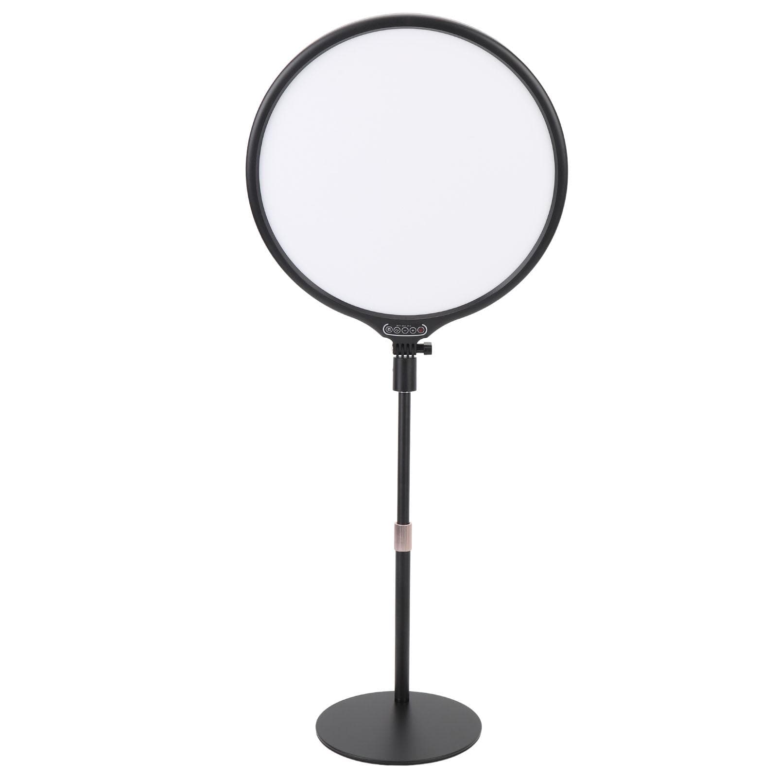36cm USB Desktop Fill Light 2900K-6600K Beauty Selfie Fill Light Desktop Selfie Light with 168pcs black