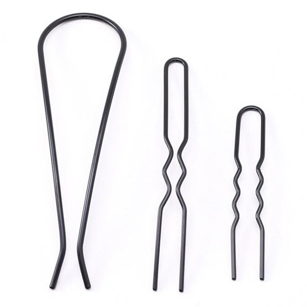 3/4/6Pcs Hair Stick Wave Shape Flower Hair Clips Metal Spring Strong Inner Teeth Hairpin Headwear Hair Decoration