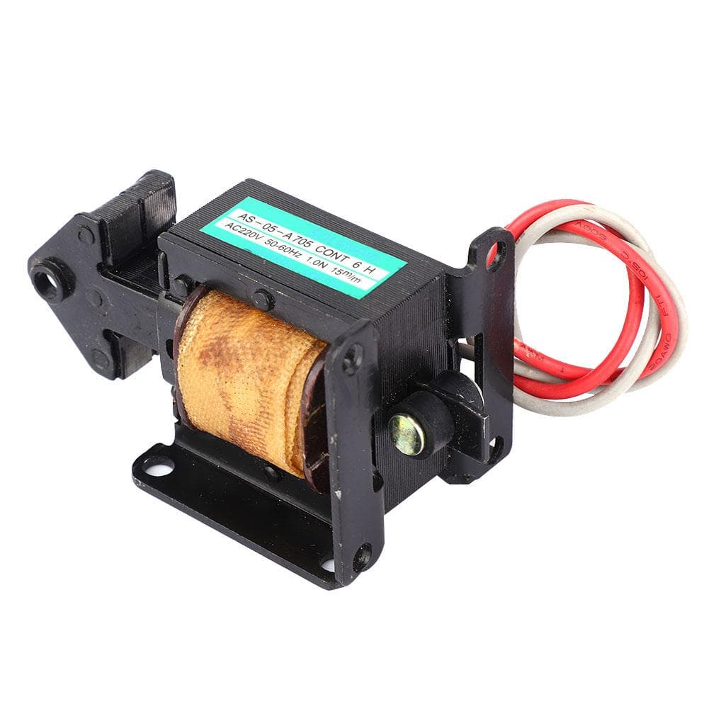 AS05 A AC Push Pull Solenoid Electromagnet 220VAC 1N 15mm Stroke