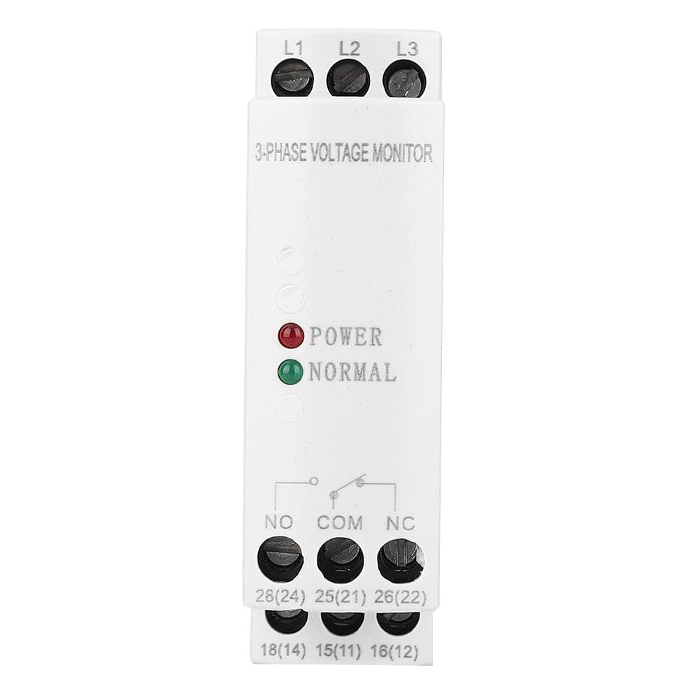 3 Phase Circuit Protection Voltage Monitoring Relay Phase Failure Sequence Protector