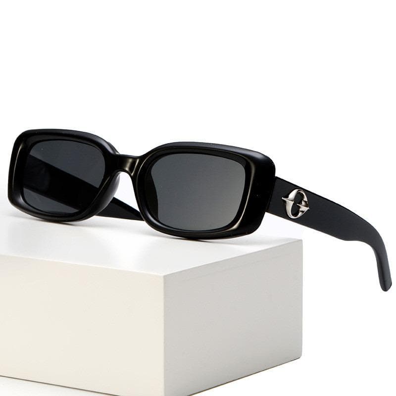 High end European American style womens fashion glasses small face square retro trendy frames
