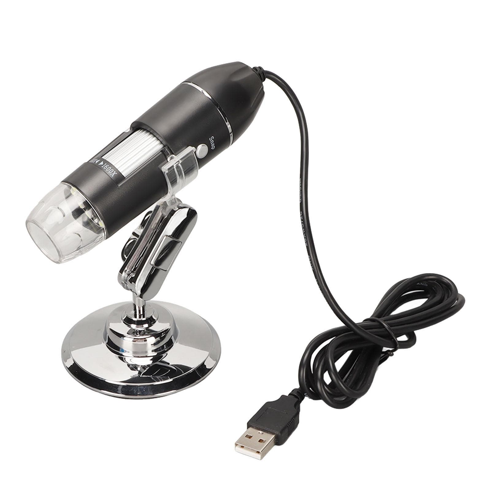 Digital Microscope 1600X Magnification 3 in 1 Portable Handheld Microscope for Jewelry