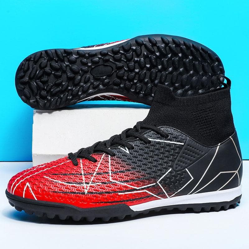 Men's Soccer Shoes Large Size Ultralight Football Boots Boys Sneakers Non-Slip AG/TF Soccer Cleats Ankle Boots Unisex 47