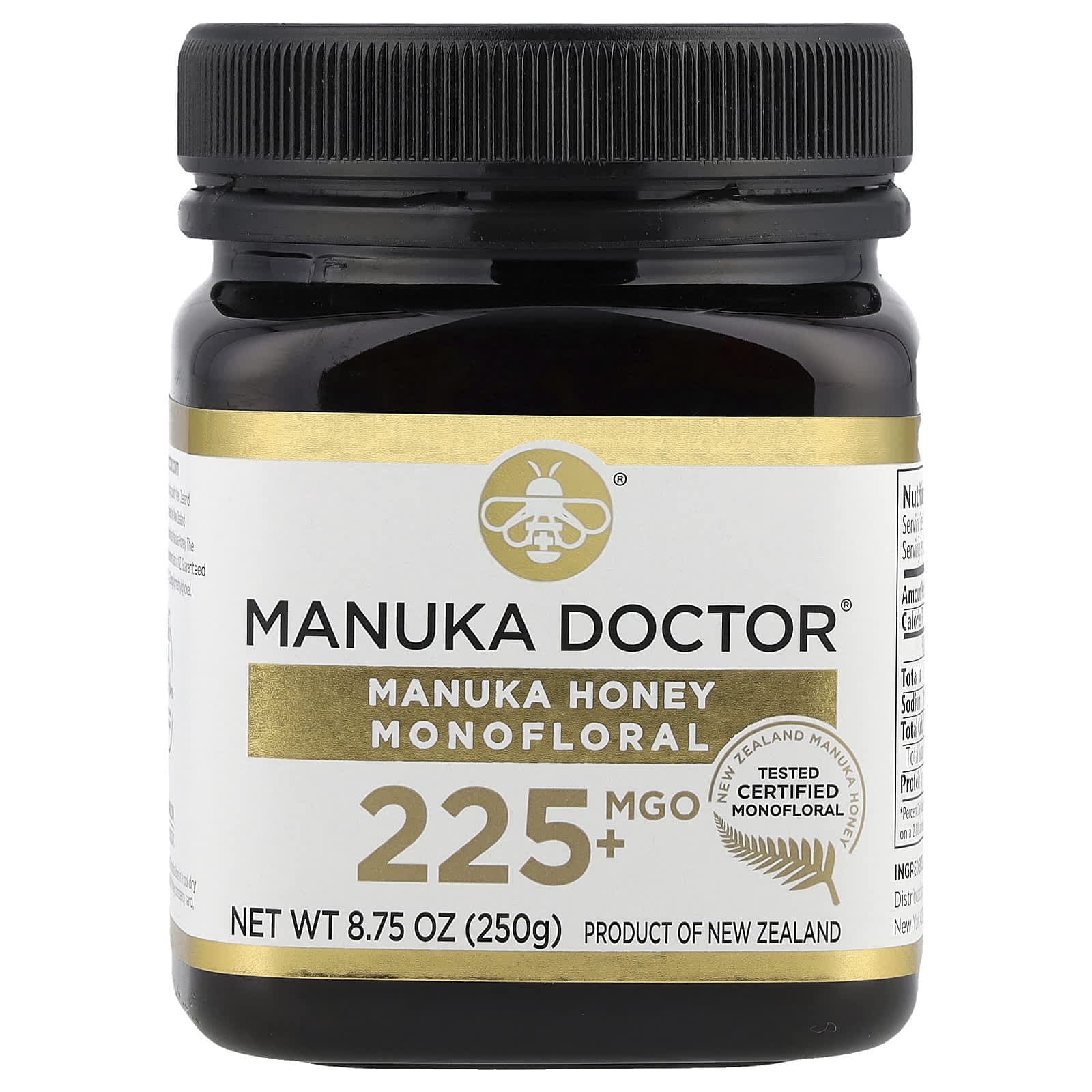 Manuka Doctor, Manuka Honey Monofloral, MGO 225+, 8.75 oz (250 g)
