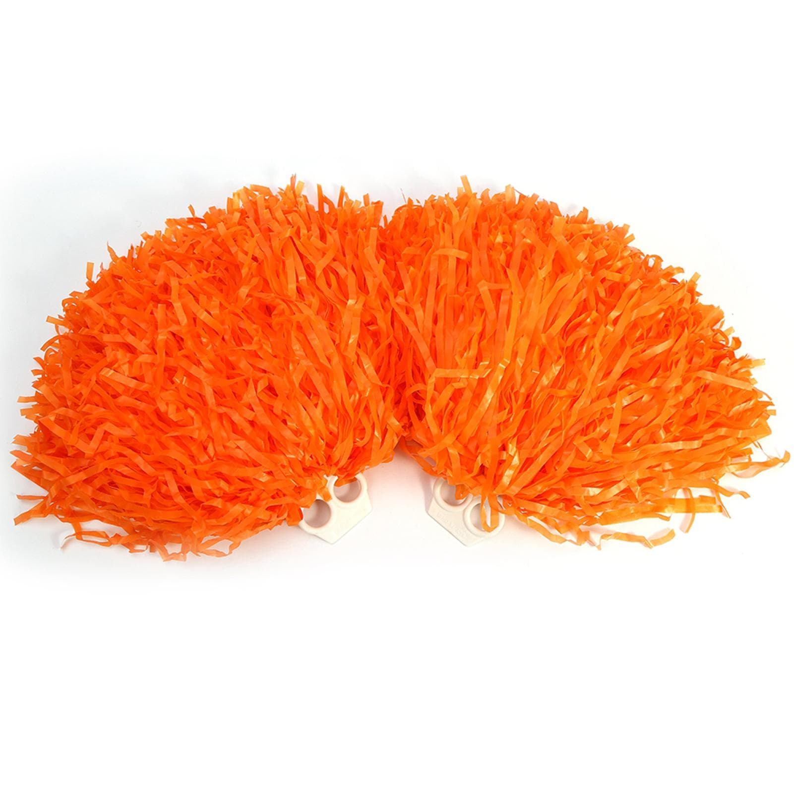 Cheerer Pom Poms Squad Cheer Sports Party Dance Useful Accessories (orange) orange