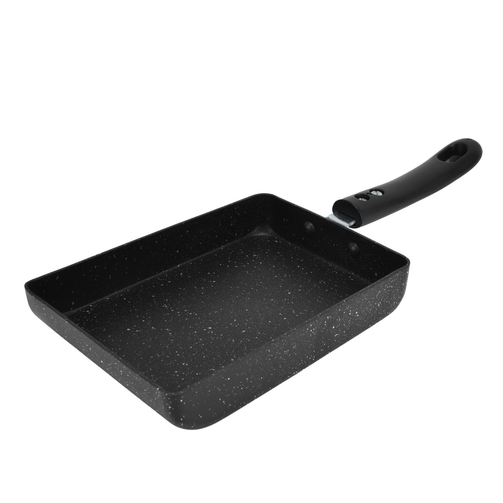 Quadrate Tamagoyaki Pan NonStick Frying Pan Fried Egg Sandwich Crepe Cooker for Kitchen(Small ) S