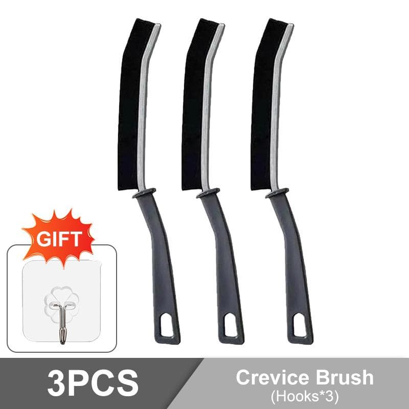 Bathroom Kitchen Gap Cleaning Brush Window Door Track Groove Gap Cleaning Scrub Hard-Bristled Brush Household Cleaning Tools