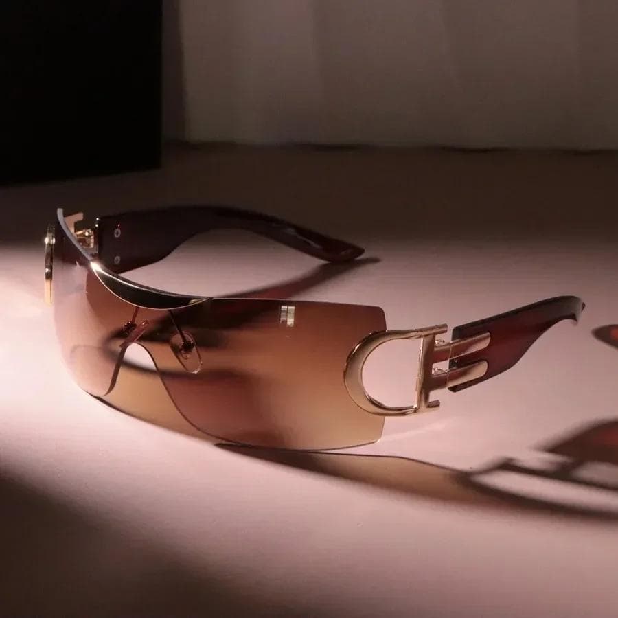 Big Frame Classic Square Sunglasses Women Men Designer Brand UV Protection Fashion Sun Glasses Multiple Colors Mirror Lens other