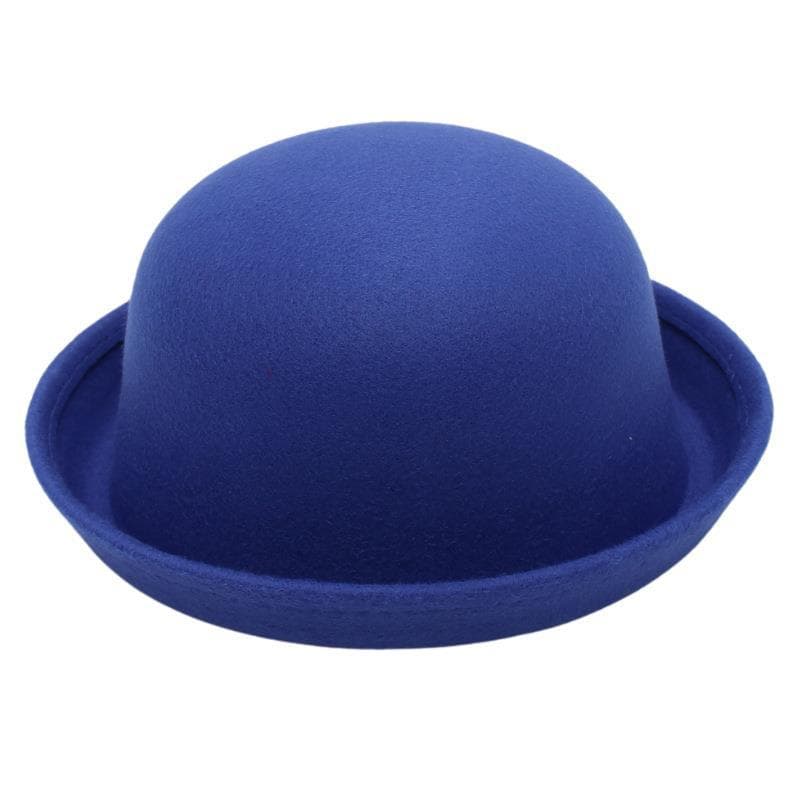 Bowler Jk Top Hat Kids Jazz Hat College Style Felt Hat Cute Boy And Girl Baby Sun Hat Parent-Child adult average size head circumference 57cm