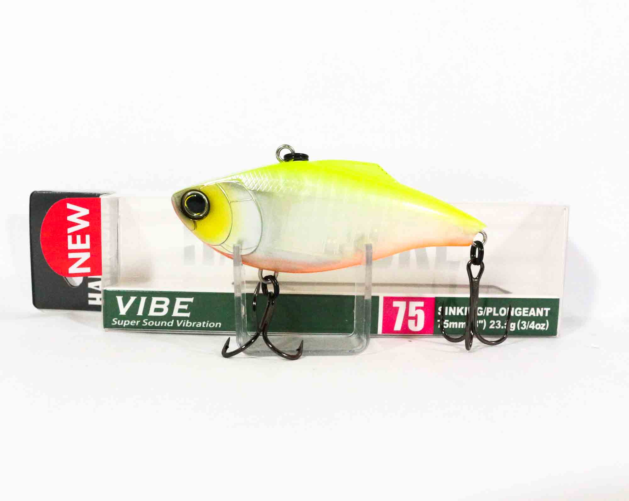 Yo Zuri Duel Hardcore Vibe 75S Sinking Lure R1378-GPCL (5978)