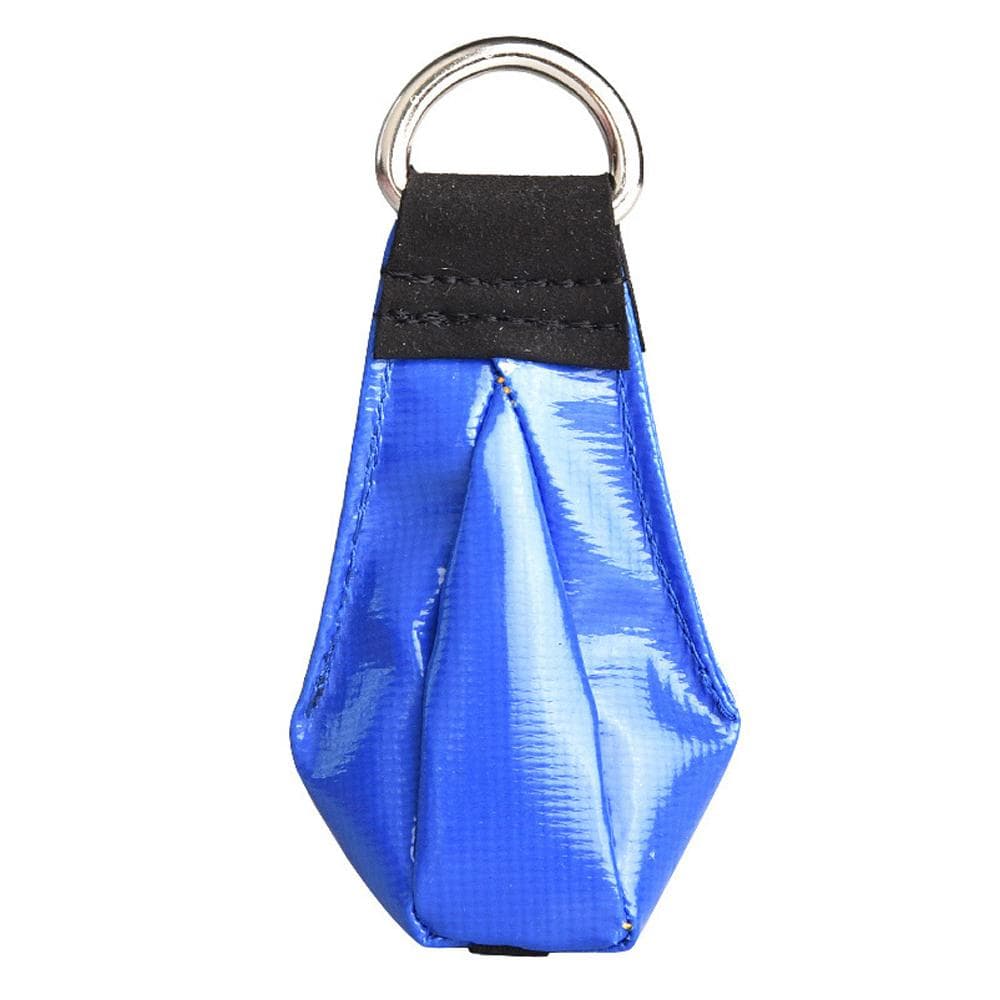 Multi Purpose Throw Weight Bag Throwing Rope Sandbag Climbing Rope Bag for Tree Climbing blue
