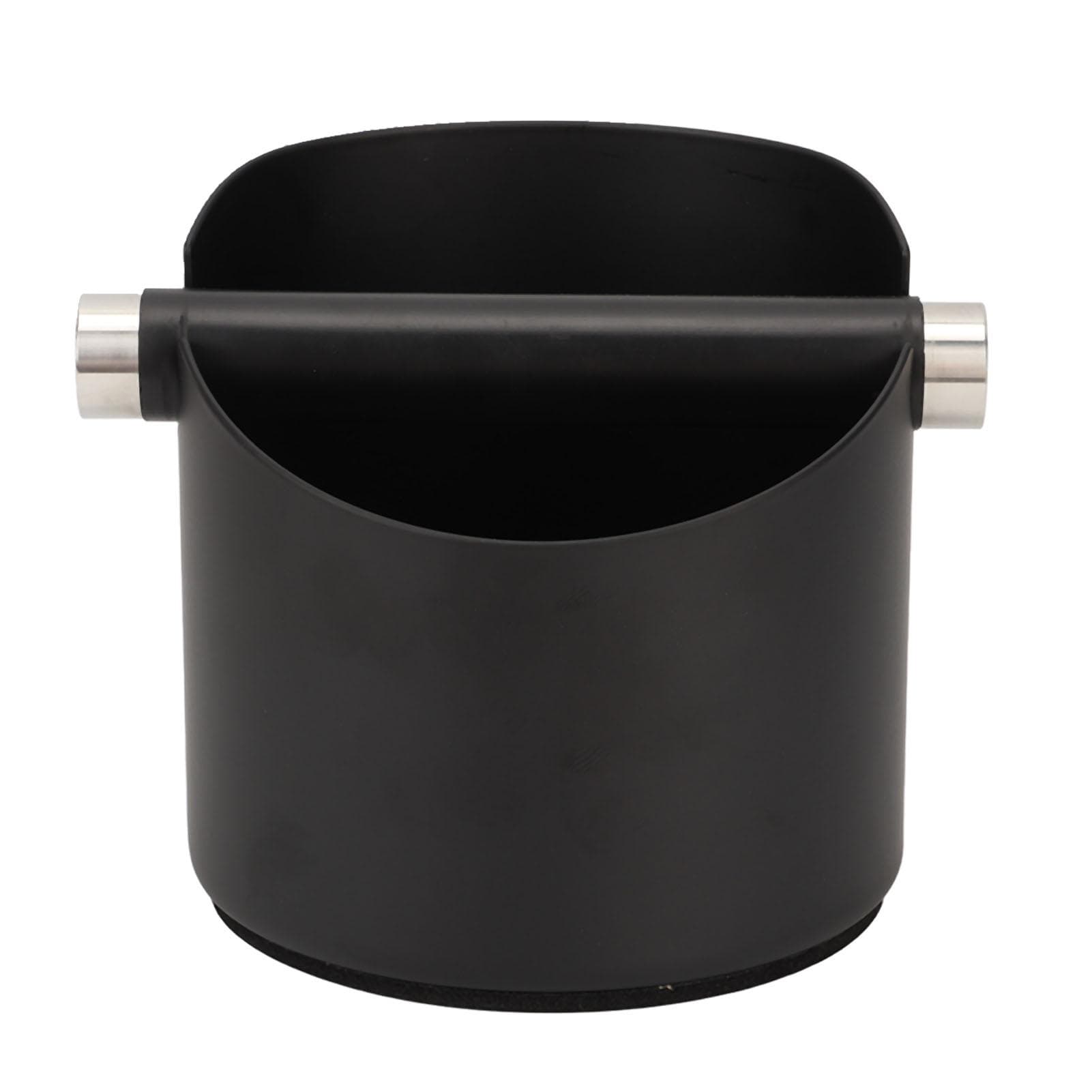Coffee Knock Box Stainless Steel Coffee Grounds Knock Box with Knock Bar for Cafes Western