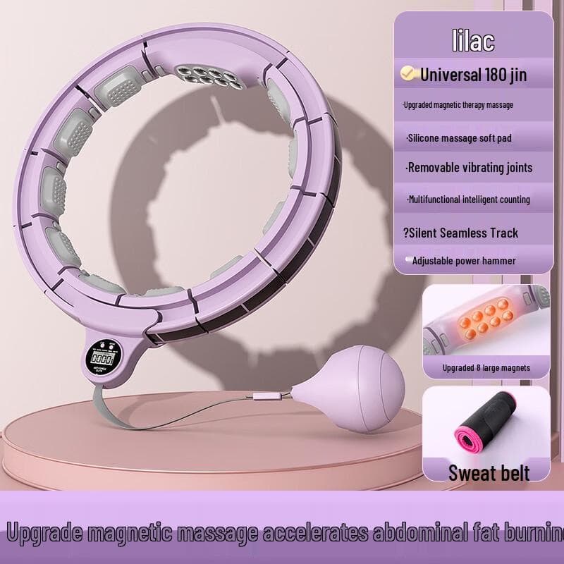 Zebian Smart Fitness Hula Hoop Up to 180 lbs