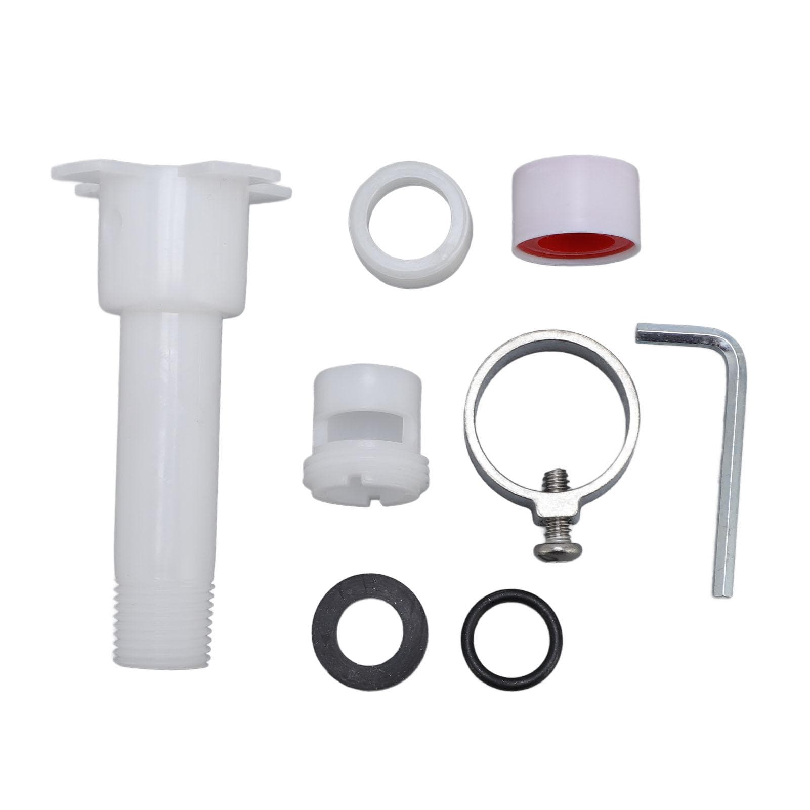 4 in 1 Tub Spout Adapter Kit Shower Bathtub Faucet Diverter with Assembly Tools for 1/2in and 3/4in
