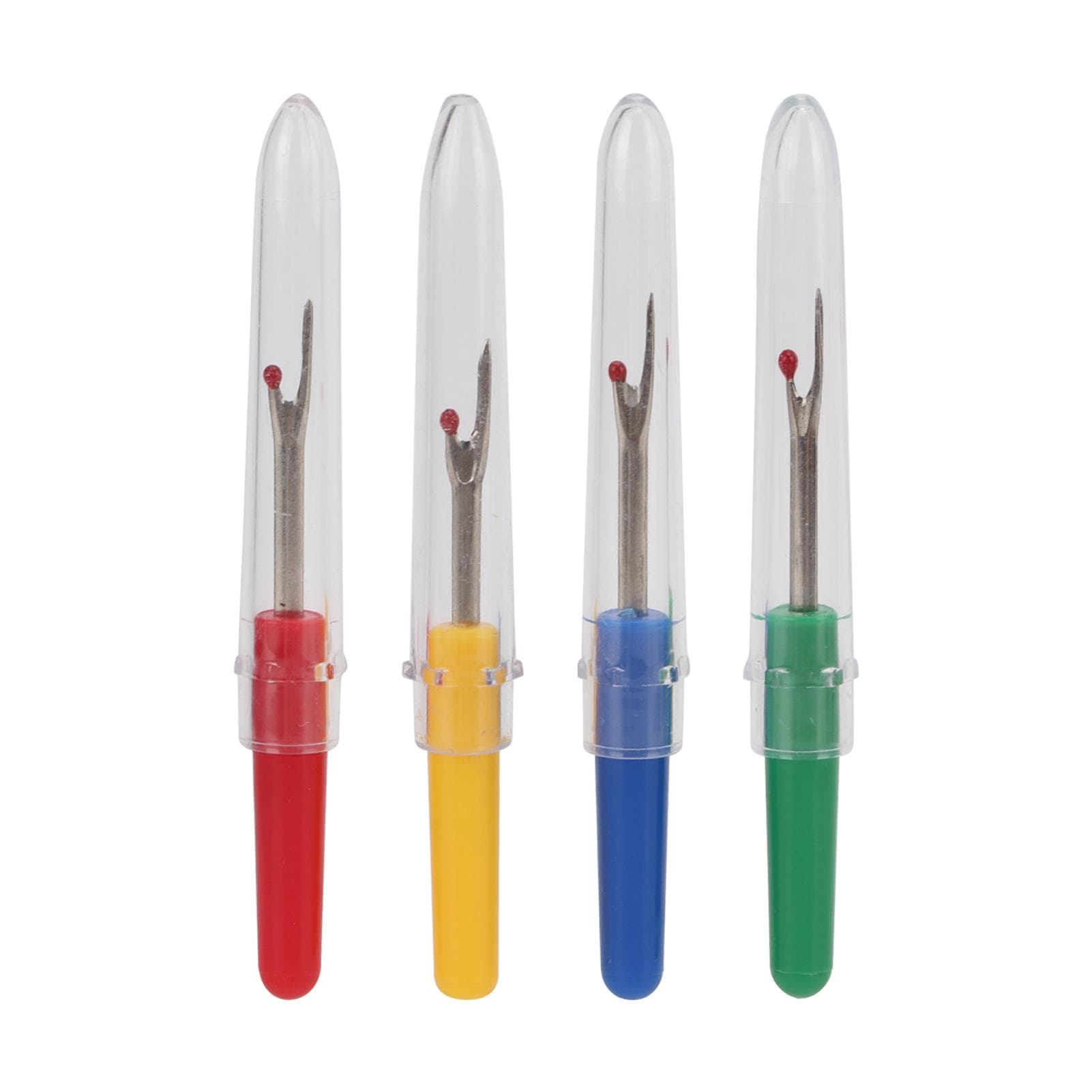48Pcs Seam Rippers Durable Plastic Handle Thread TakeUp Device for Cross Stitch Sewing