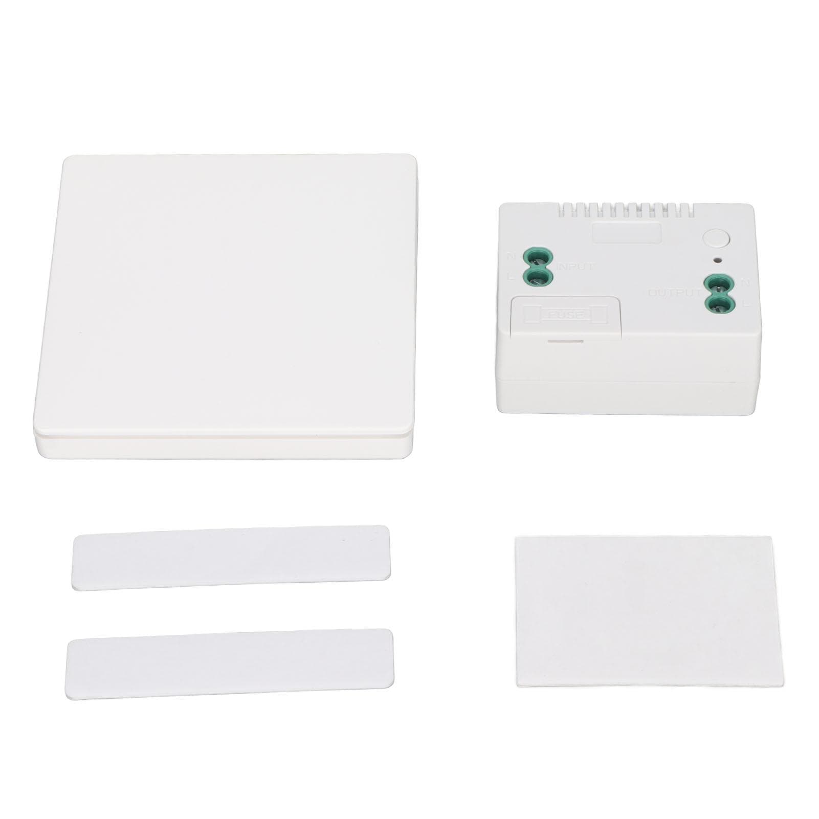 433Mhz Wireless Light Switch Receiver Kit Self Generation Remote Wall Switch Waterproof 110‑230V