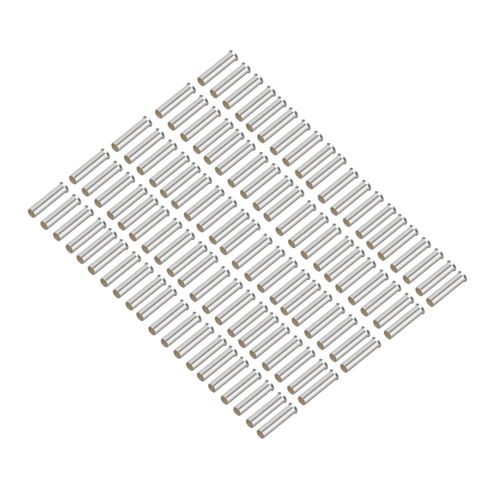 100PCS Copper Wire Ferrule Tinned Crimp Connector Pin End Terminal for 6mm2 Electrical CableEN6018