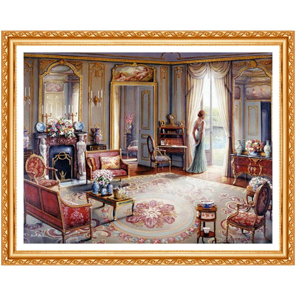 Full Scenery Diamond Embroidery Kits Crystal Drawing Bedroom Decor Diamond Painting Cross Stitch 20X30CM