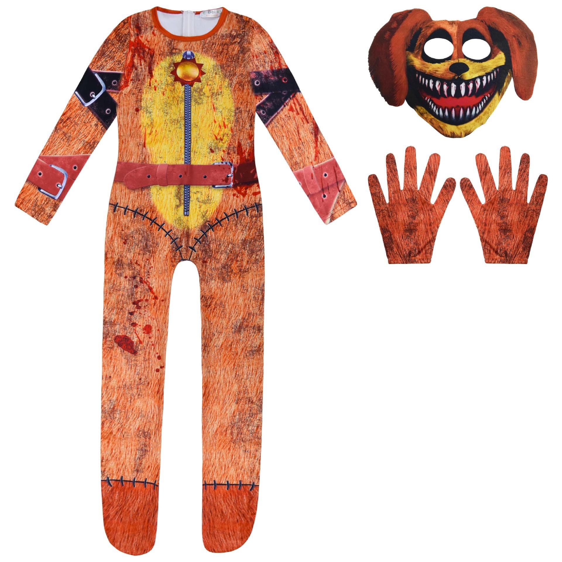 Costume Tights Cartoon Game Zookeeper Onesie Children Costume Role Play 120