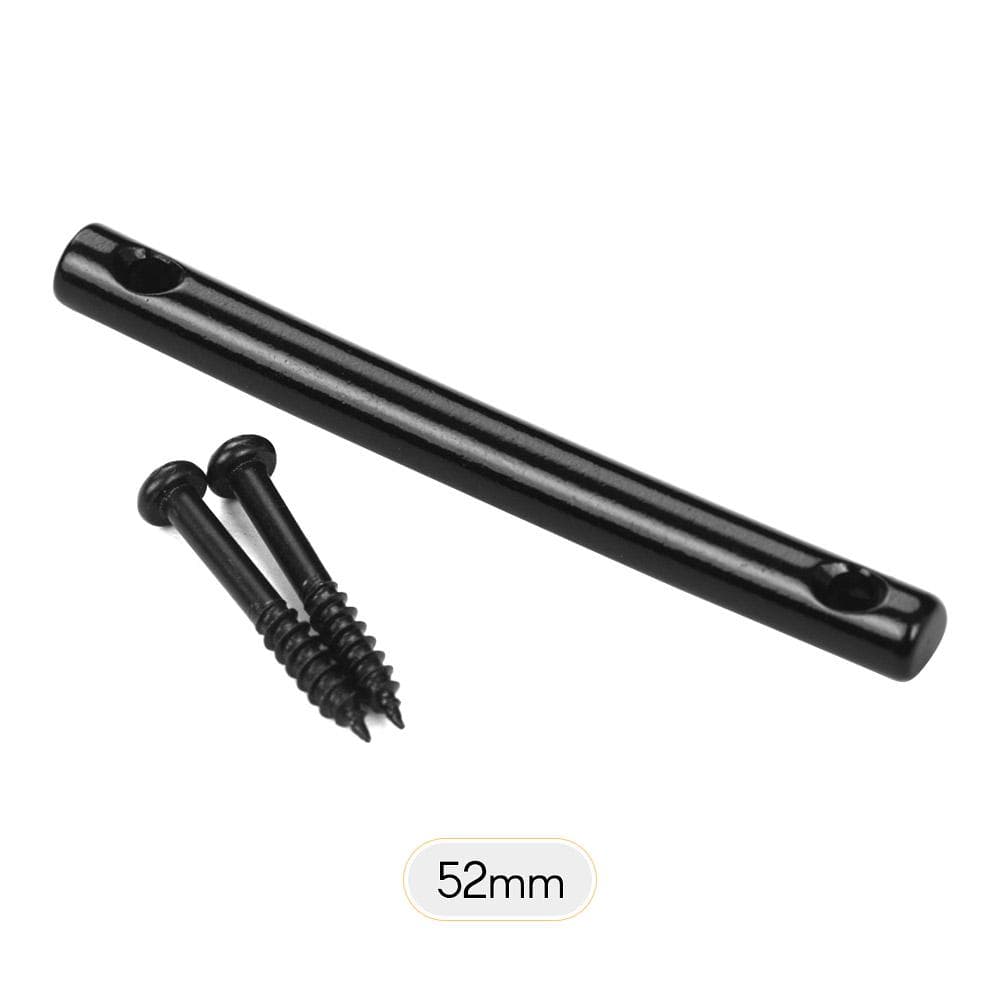 Headstock String Retainer Tension Bar for Electric Guitar Replacement 52mm Golden black