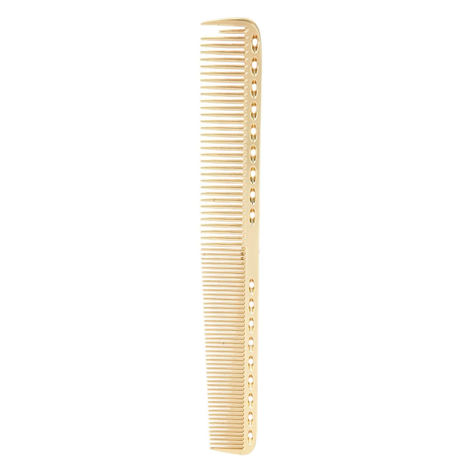 Professional Hair Comb Space Aluminum Stainless Steel Anti static Comb Beauty Tools Silver