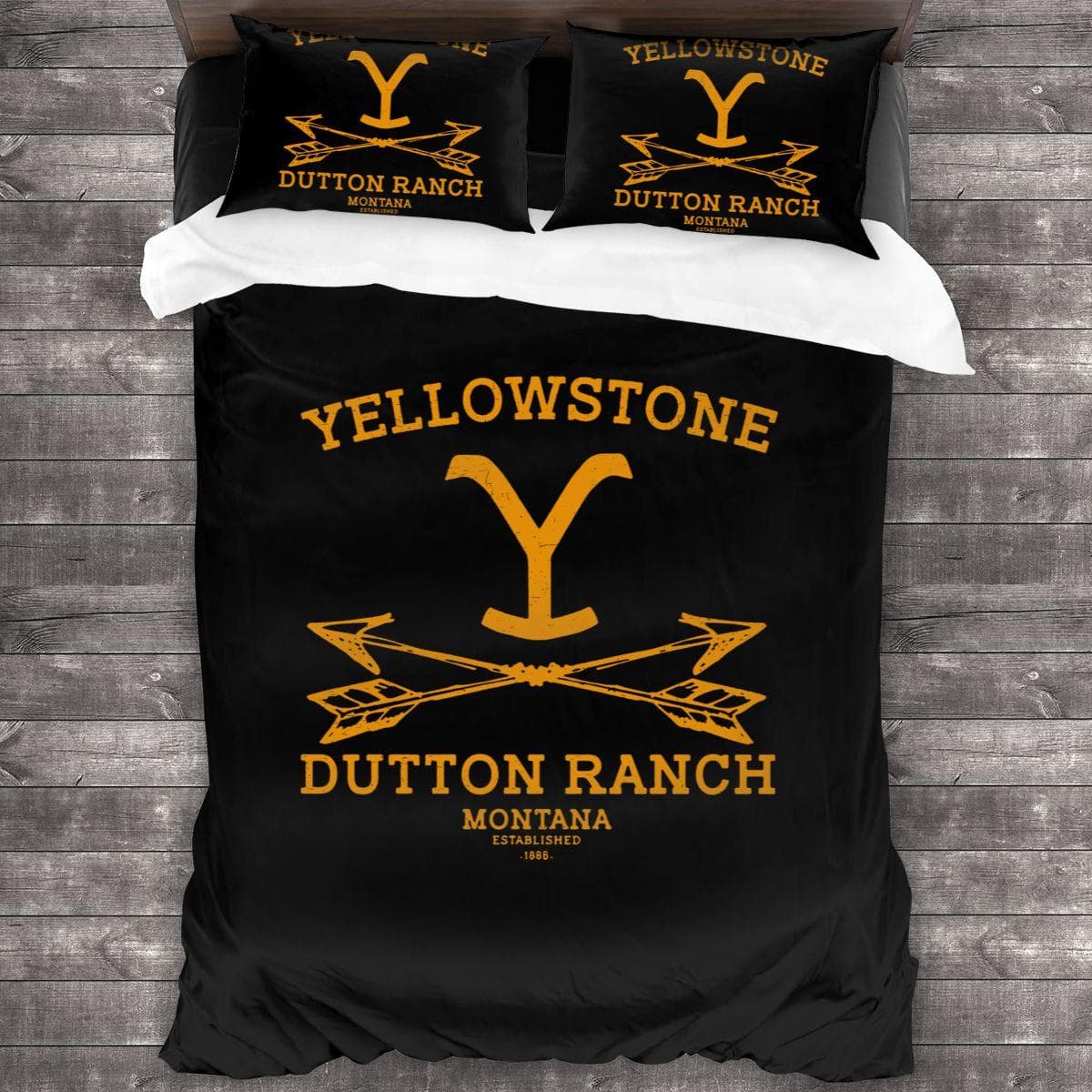 Yellowstone All Season Twin Bedding Set 3 Piece Comforter Set Bed colchas para cama king bed sheet set Air conditioning is AU Single(140x210cm)