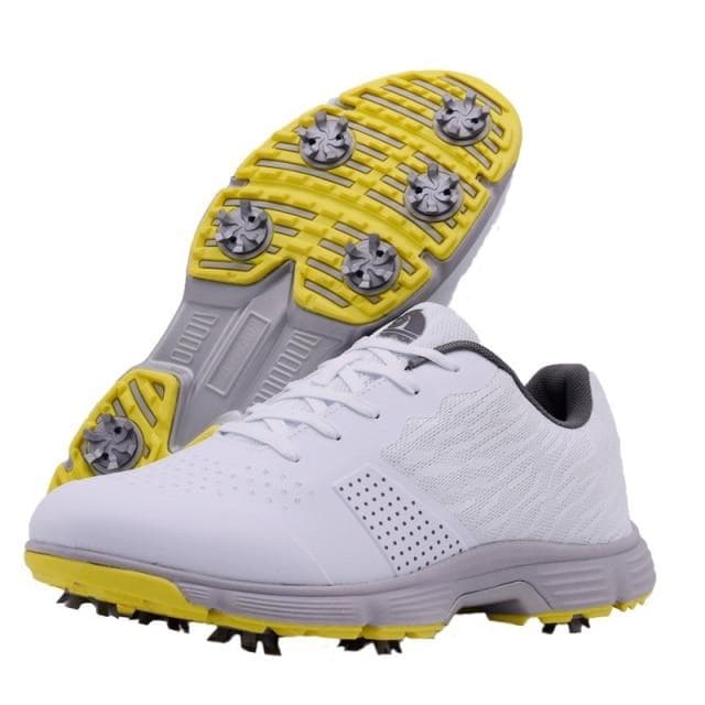 New Men Waterproof Golf Shoes Spikes Golfing Sneakes For Men Outdoor Quality Golf Sneakers Anti Slip Walking Footwear Male 12
