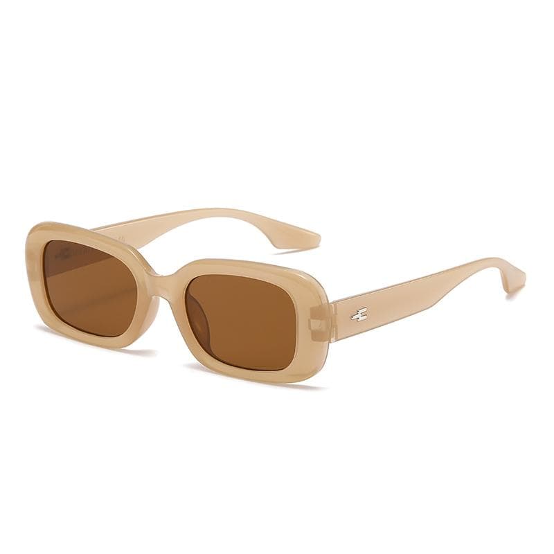 New Square Sunglasses Women Men Vintage Trendy UV400 Small Rectangle Classic Casual Eyewear Shades