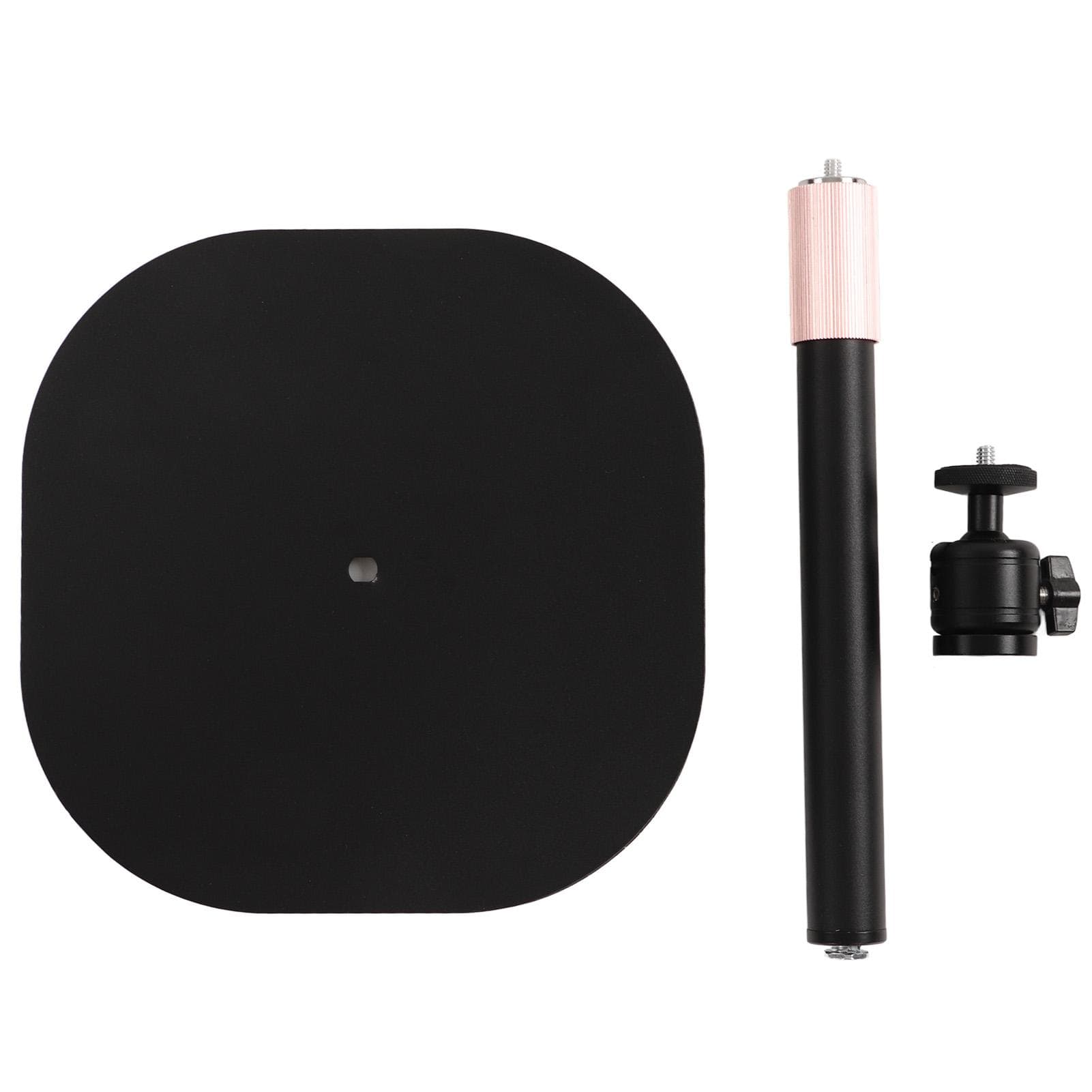 Rotatable Camera Stabilizer Telescopic Pole Floor Stand Kit for 1/4in Screw Cameras Phones