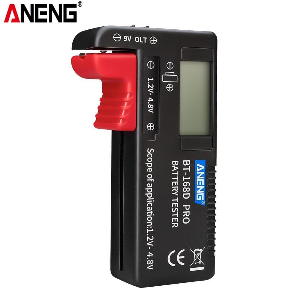 ANENG BT-168 PRO Battery Tester Digital-display Type Tester Battery Checker Battery Capacity black